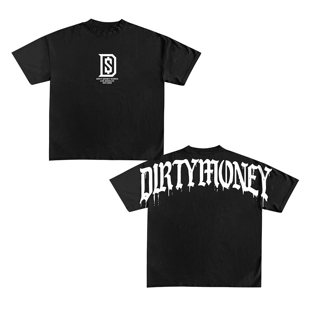 Black Drip Tee