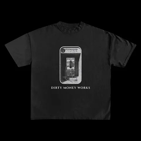 Phone Booth Tee Black